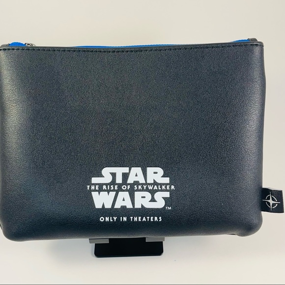 Star Wars Rise Of Skywalker Black Vinyl Clutch
Cosmetics Makeup Bag Lucas Film - Picture 8 of 9
